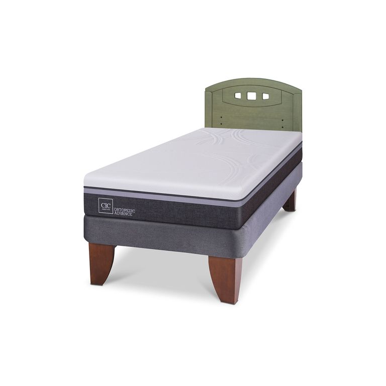 CIC Camas Europeas Ortope Ad 1.5 Plazas + Respaldo