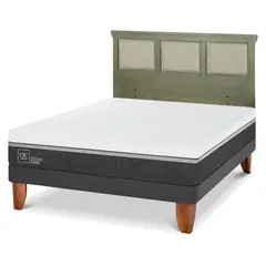 CIC - Cama Europea Ortop Ad 2 Plazas + Respaldo