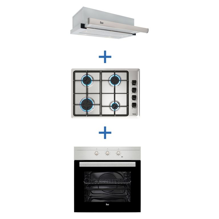 Combo Horno Electrico + Encimera + Campana