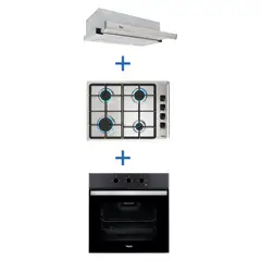 TEKA - Combo Horno Electrico + Encimera + Campana