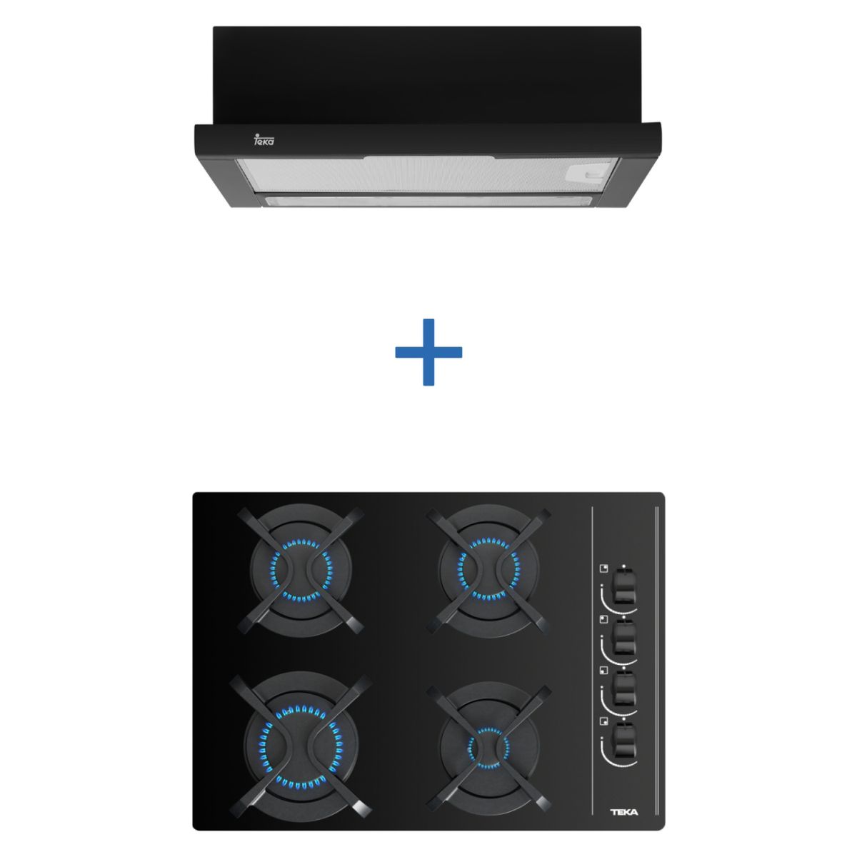 TEKA - Combo Encimera + Campana Teka