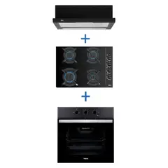 TEKA - Combo Horno Electrico + Encimera + Campana