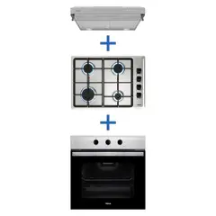TEKA - Combo Horno Electrico + Encimera + Campana