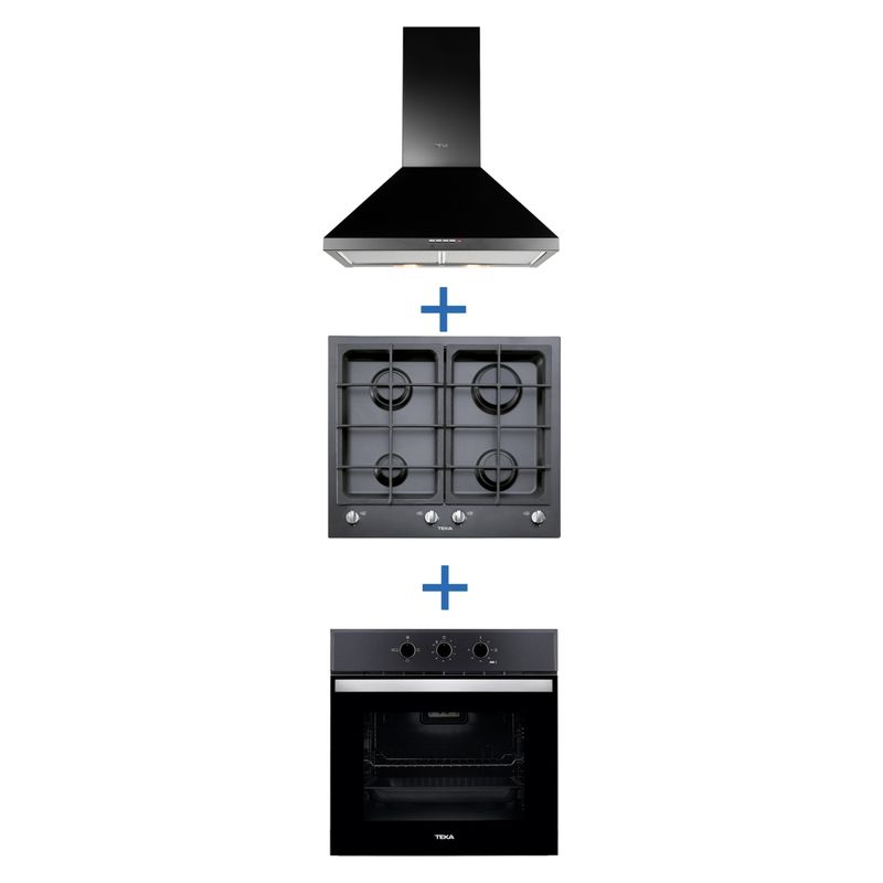 TEKA - Combo Horno Electrico + Encimera + Campana Teka