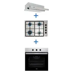 TEKA - Combo Horno Electrico + Encimera + Campana