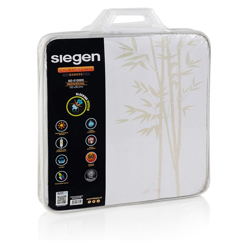 SIEGEN - Calientacama 1 Plaza Sg-5120D5 Siegen