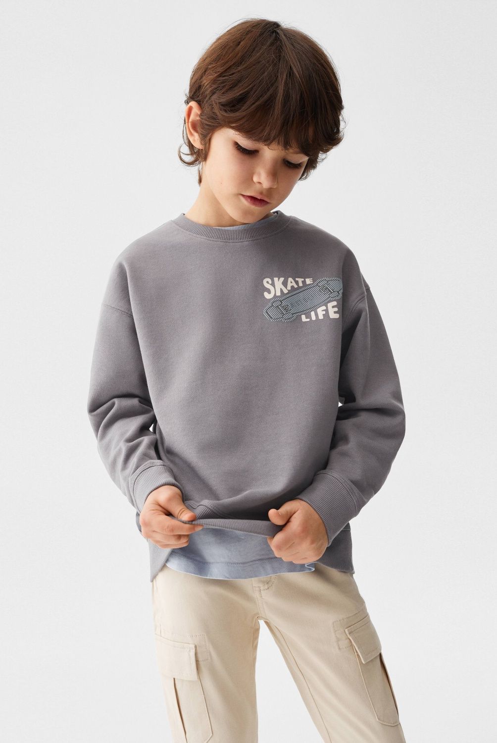 MANGO KIDS - Polerón Niño Mango Kids
