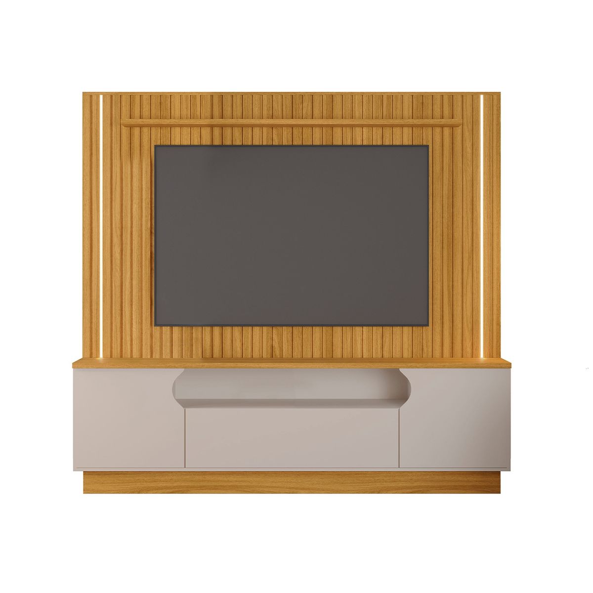 DI PORETTI - Home Afago 65" 182X192X40.5 Cm Nat Di Poretti