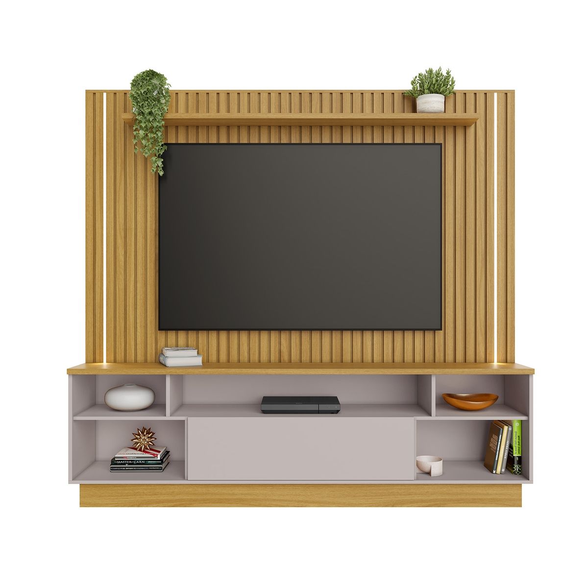 DI PORETTI - Home Afago 65" 182X192X40.5 Cm Nat Di Poretti