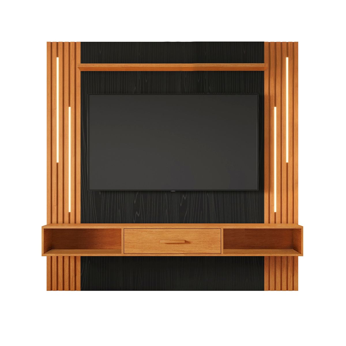 DI PORETTI - Panel Louvor 184X182X32 Cm Café Di Poretti