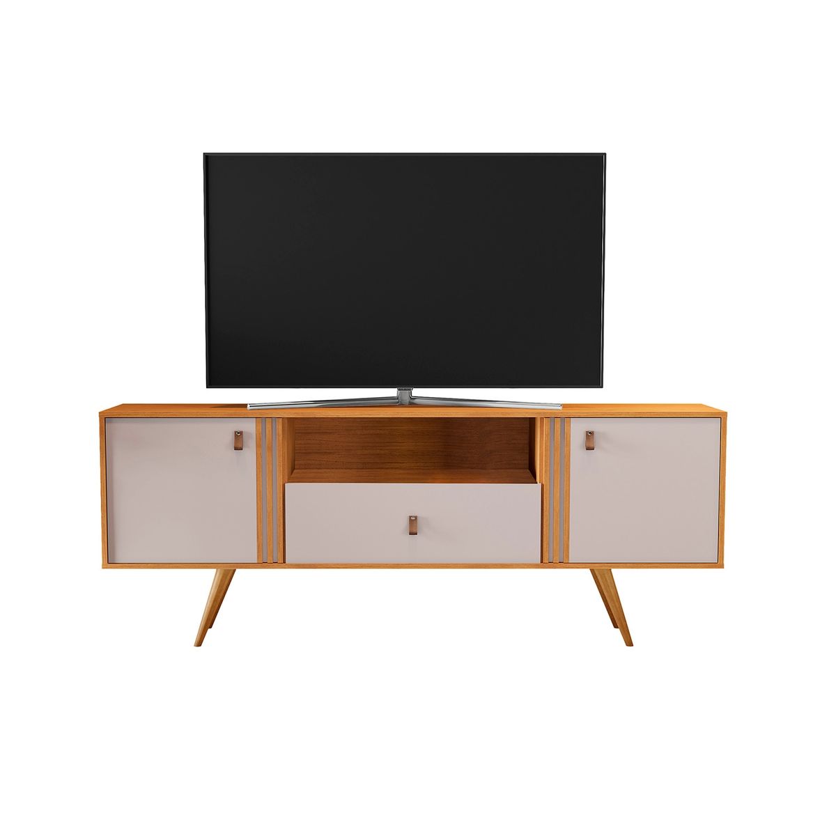 DI PORETTI - Rack Sublime 70" 182X68X38.5 Cm Café Di Poretti