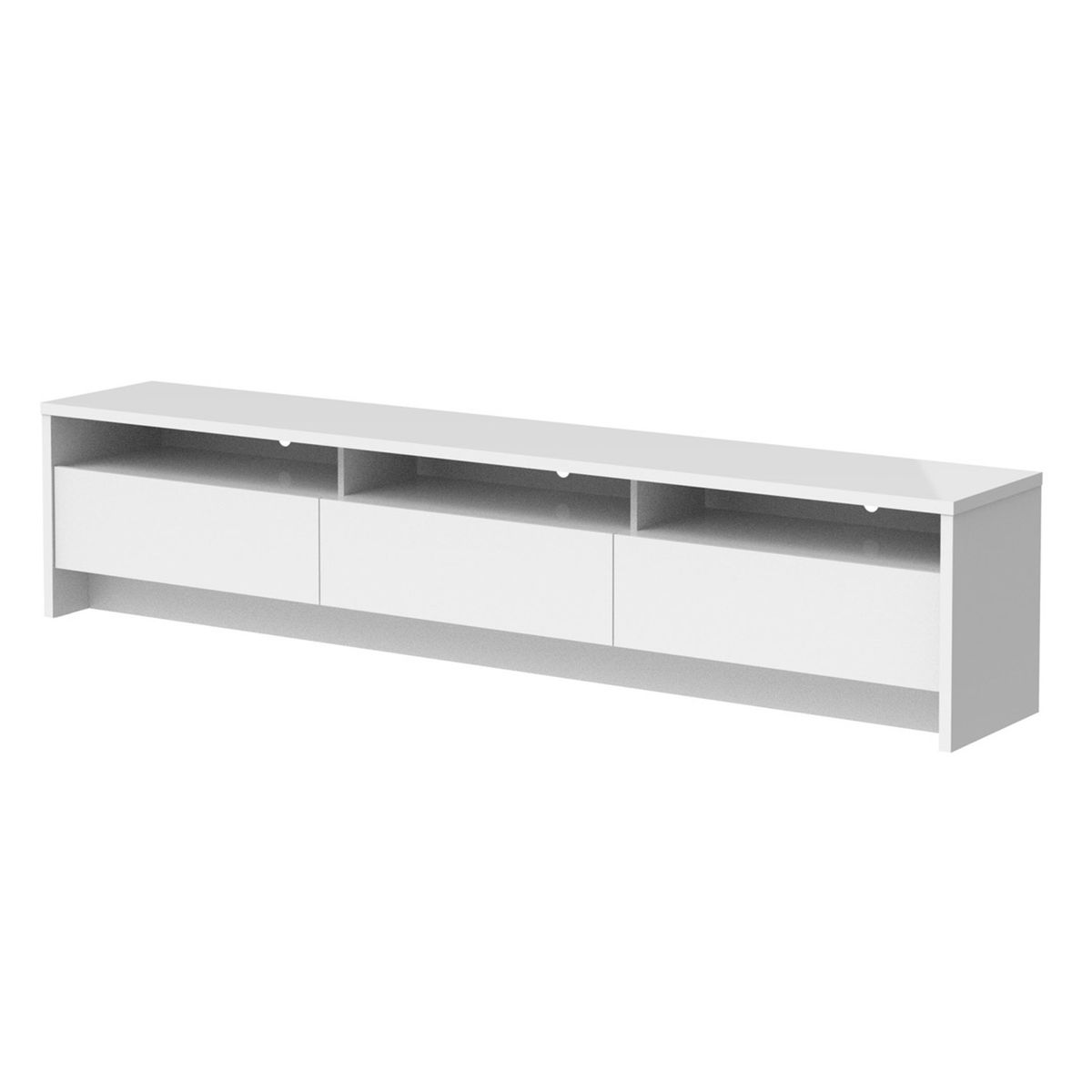 DECOCASA - Rack TV 75 Pulgadas Aspen Negro Decocasa