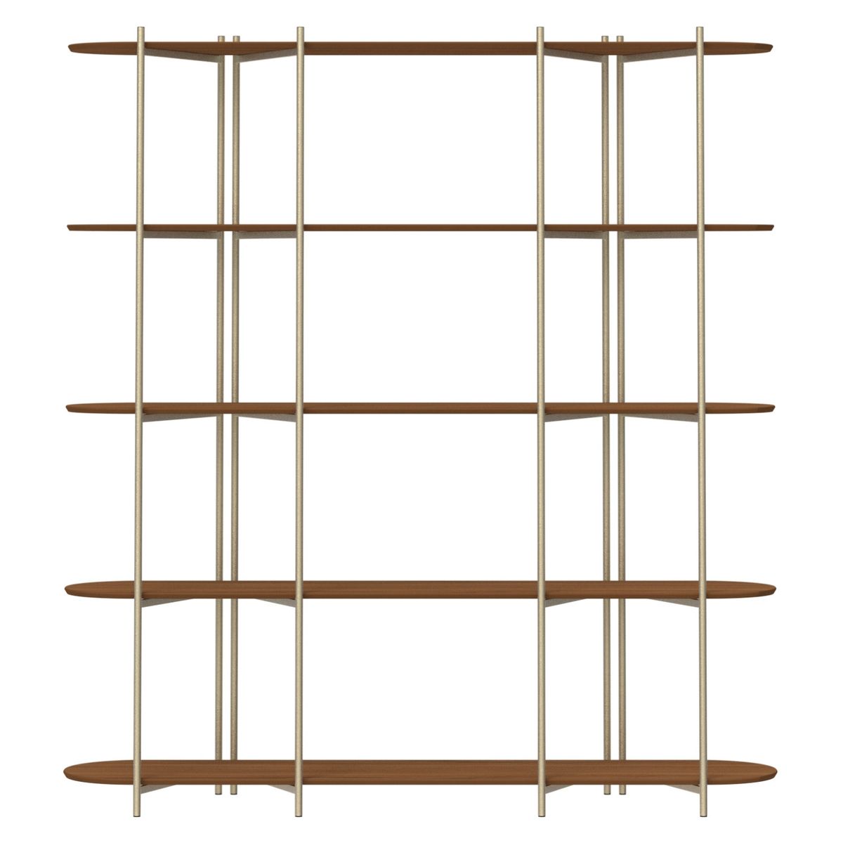 DECOCASA - Estante Enya Canela Champagne Decocasa