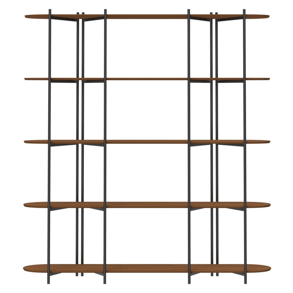 DECOCASA - Estante Enya Canela Black Decocasa