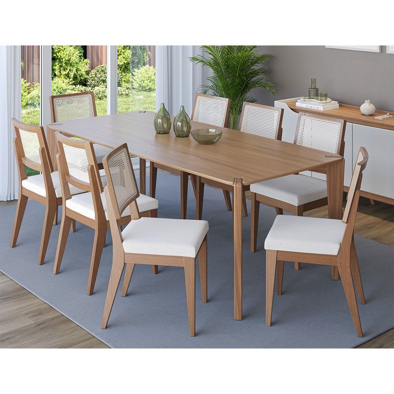 DECOCASA - Juego De Comedor 8 Sillas Harmony Decocasa