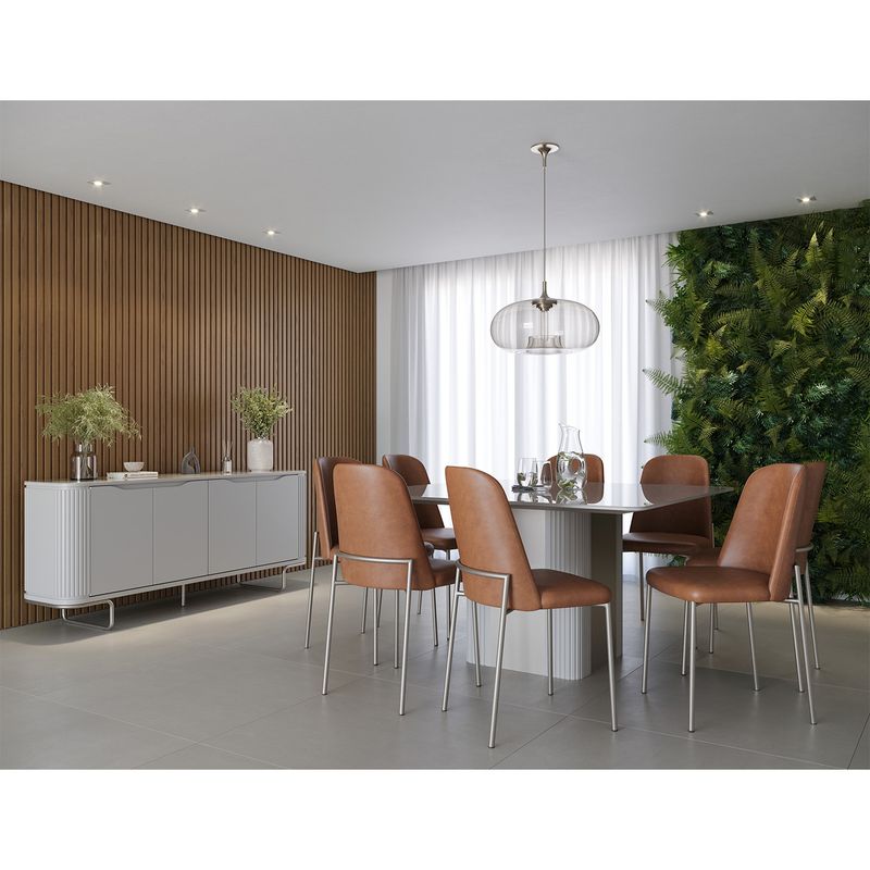 DECOCASA - Juego De Comedor 6 Sillas Liege Decocasa