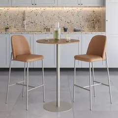 DECOCASA - Bar Orb Cha + 2 Banquetas Luci