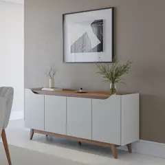 DECOCASA - Buffet Pulse Off White Canela