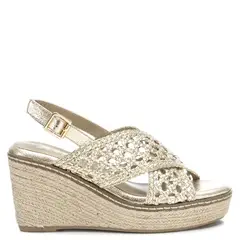 XTI - Sandalia Mujer Dorado
