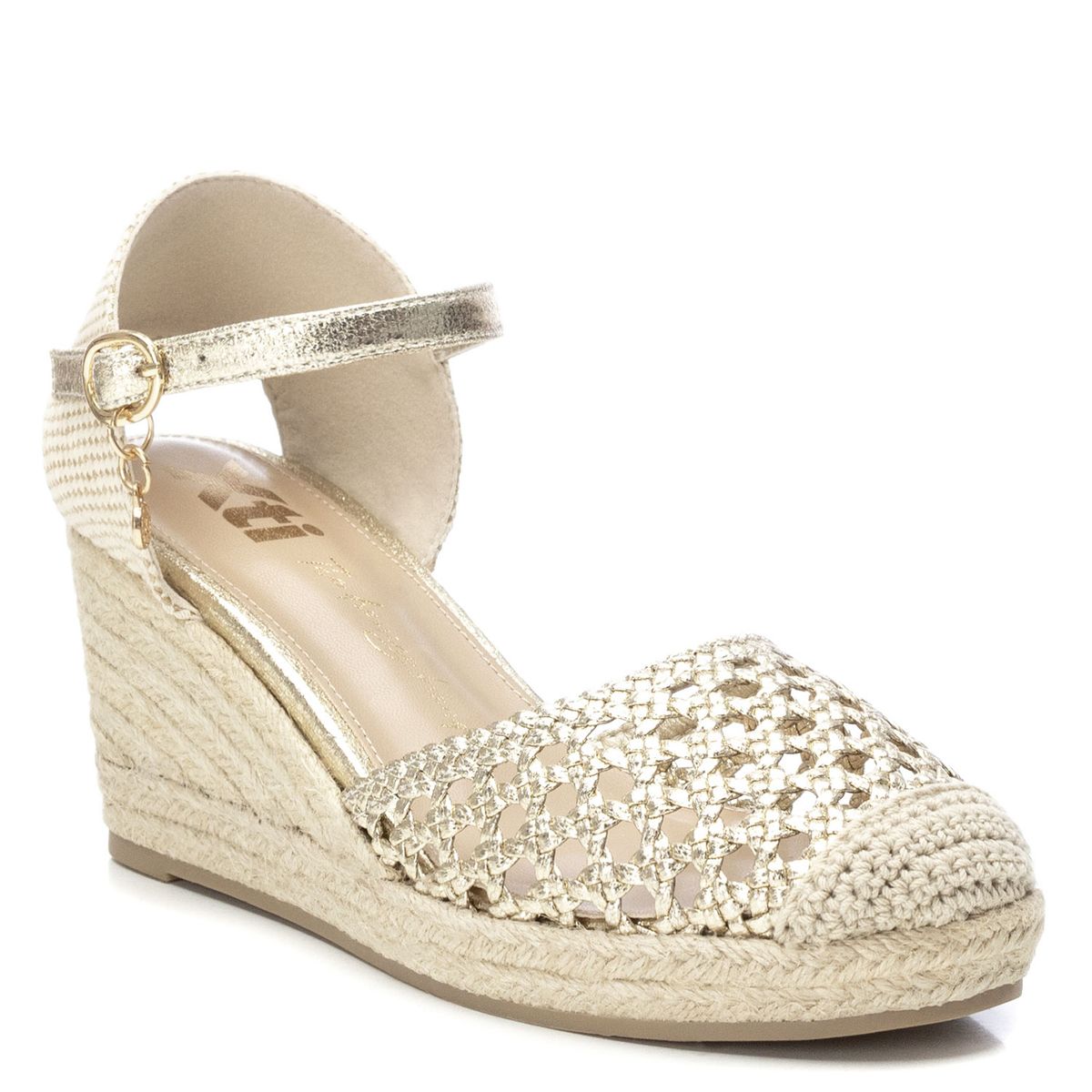 XTI - Zapato Casual Mujer Dorado Xti