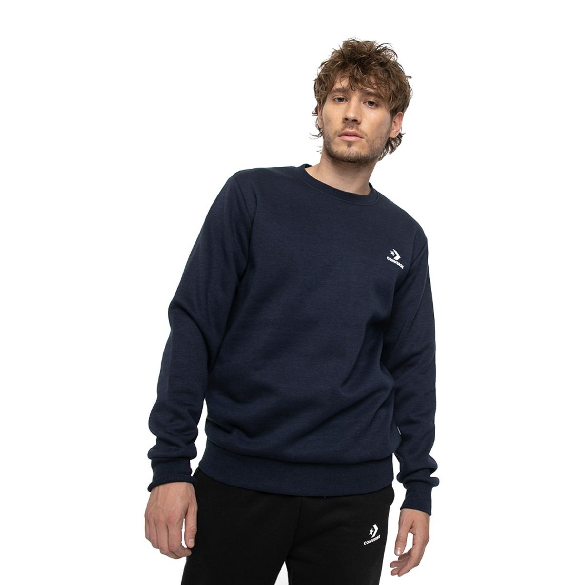 CONVERSE - Polerón Urbano Regular Fit Hombre Converse