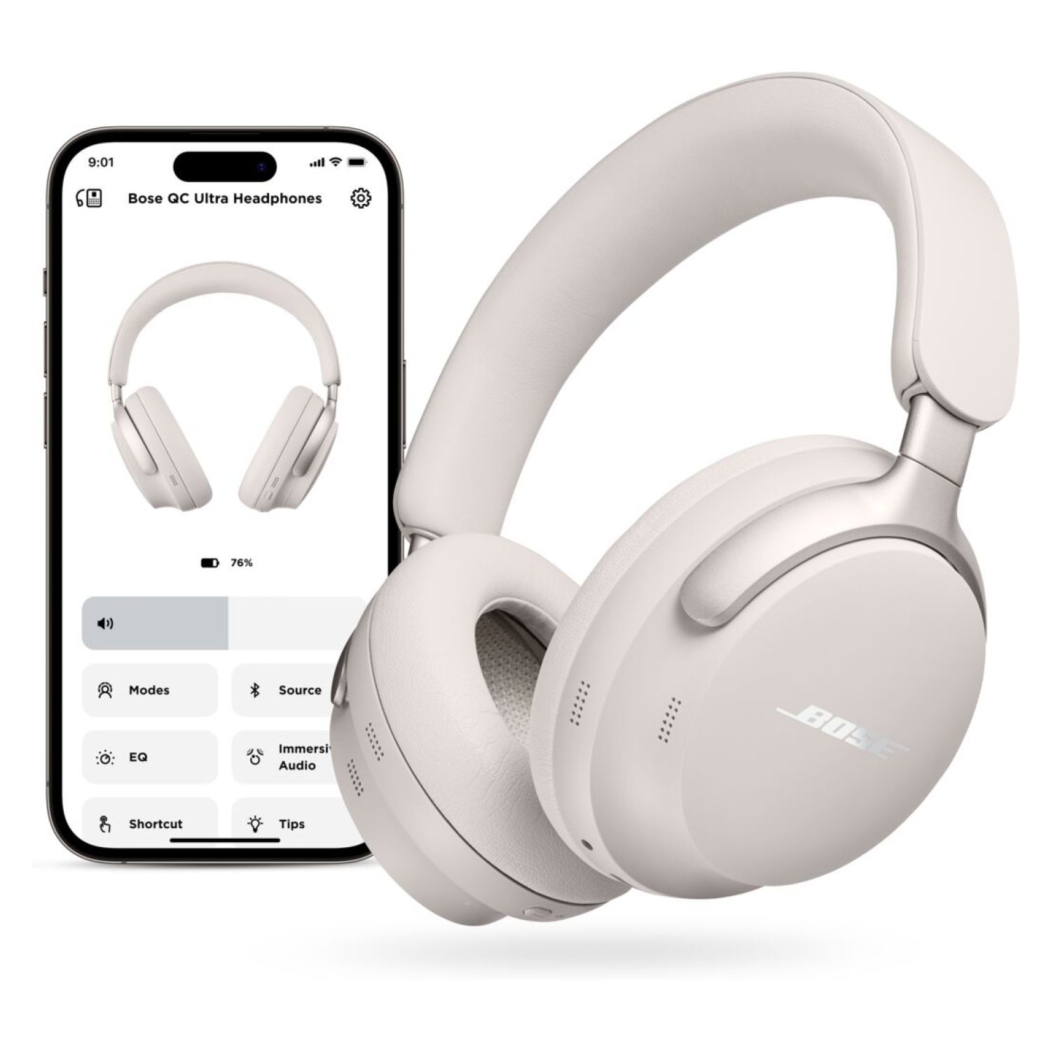 BOSE Audífonos Inalámbricos Bose Quietcomfort Ultra White Smoke