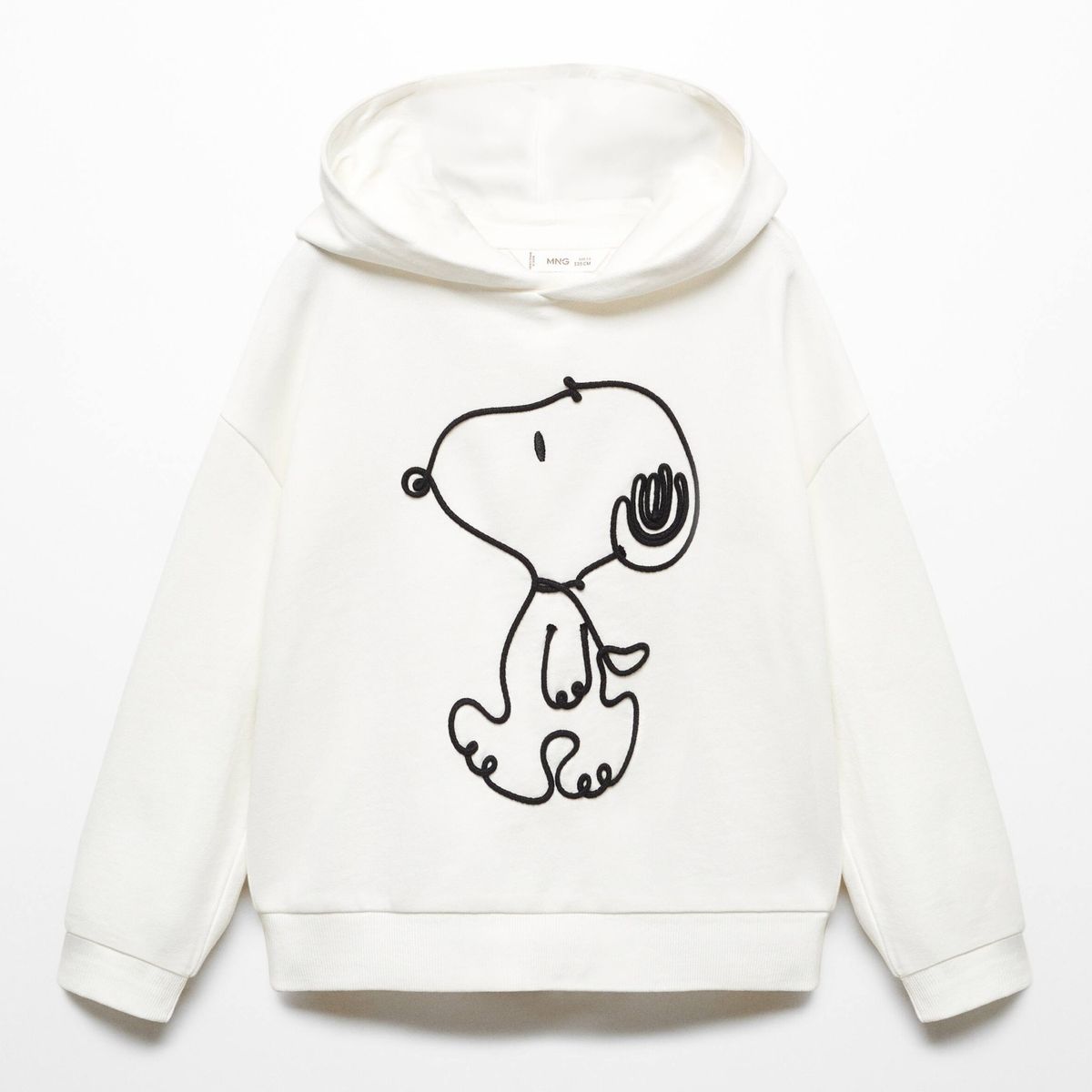 MANGO KIDS - Polerón con Bordado de Snoopy Niña Mango Kids