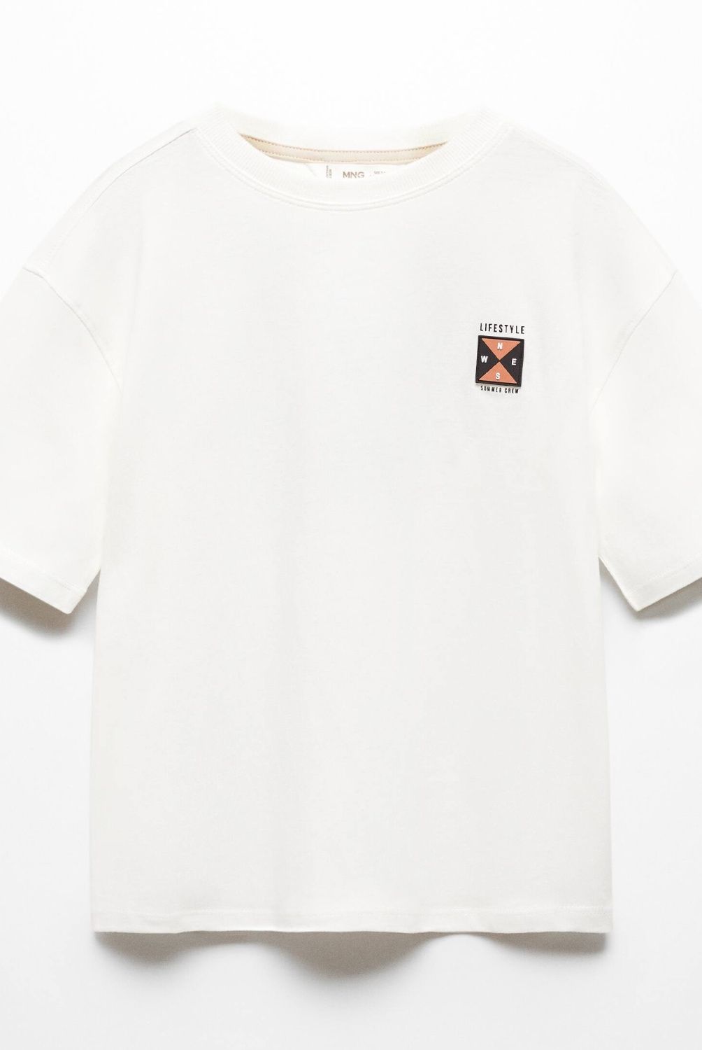 MANGO KIDS - Polera Estampada Surf Niño Mango Kids