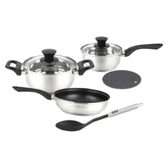 MARMICOC - Batería De Cocina Acero Inoxidable Bali Nº De Piezas 7