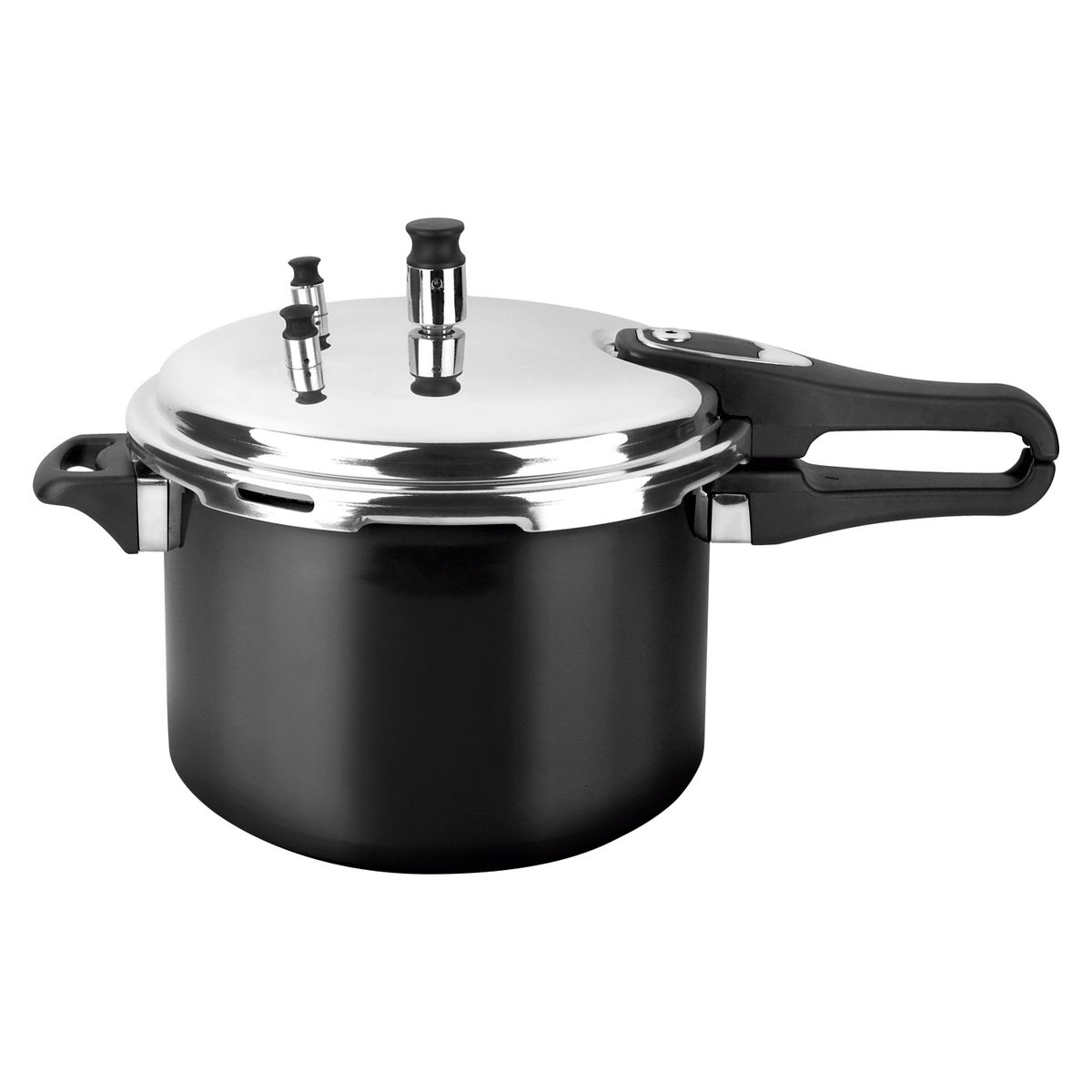 MARMICOC - Olla A Presión Aluminio Fast Negra 23 Cm Marmicoc