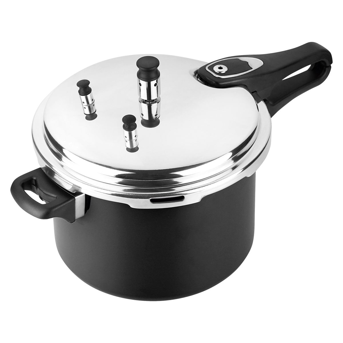 MARMICOC - Olla A Presión Aluminio Fast Negra 23 Cm Marmicoc