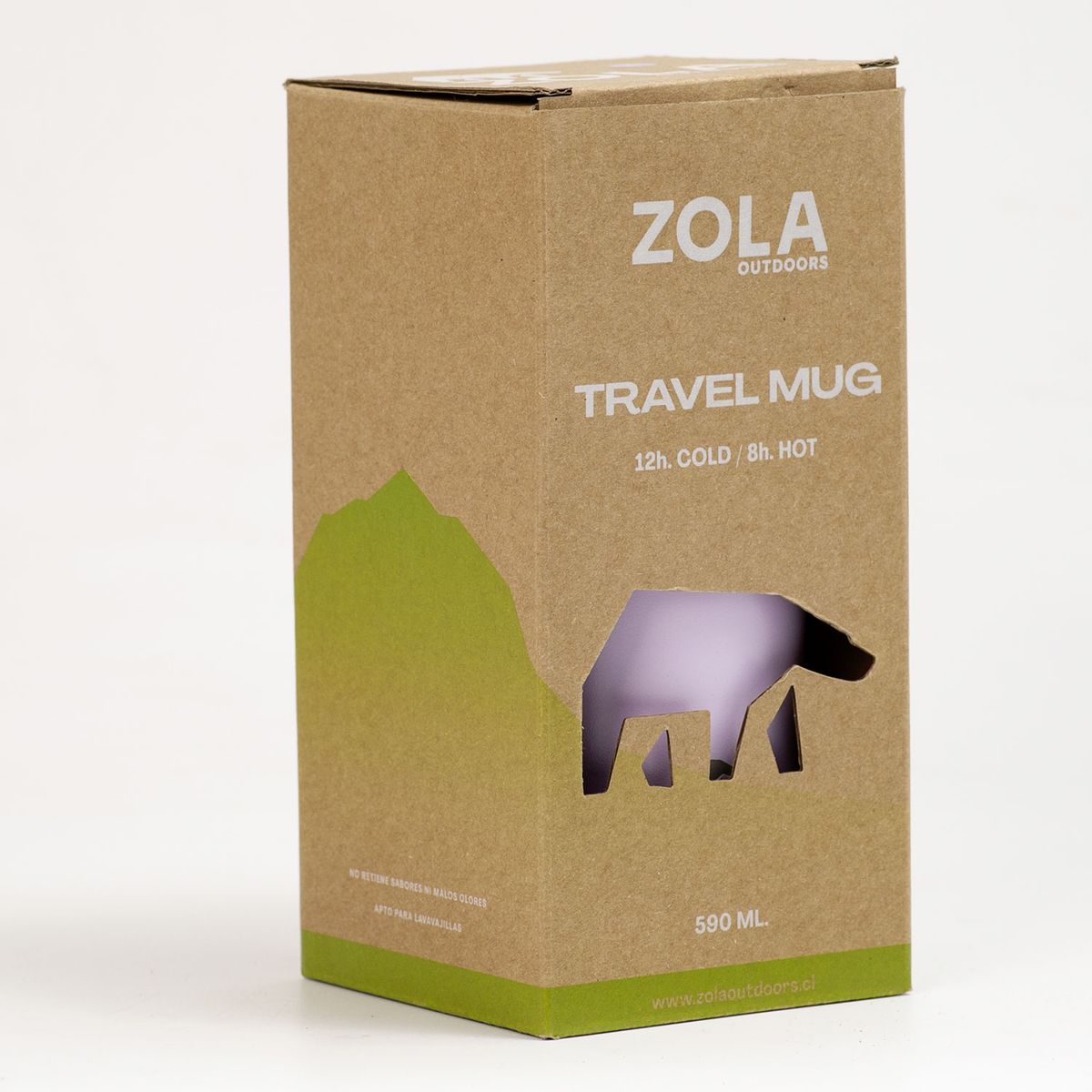 ZOLA OUTDOORS - Botella Térmica Lila2.0 590Ml Zola Outdoors