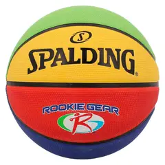 SPALDING - Balón Rookie Gear Multii Color Sz5 Rubber Basket