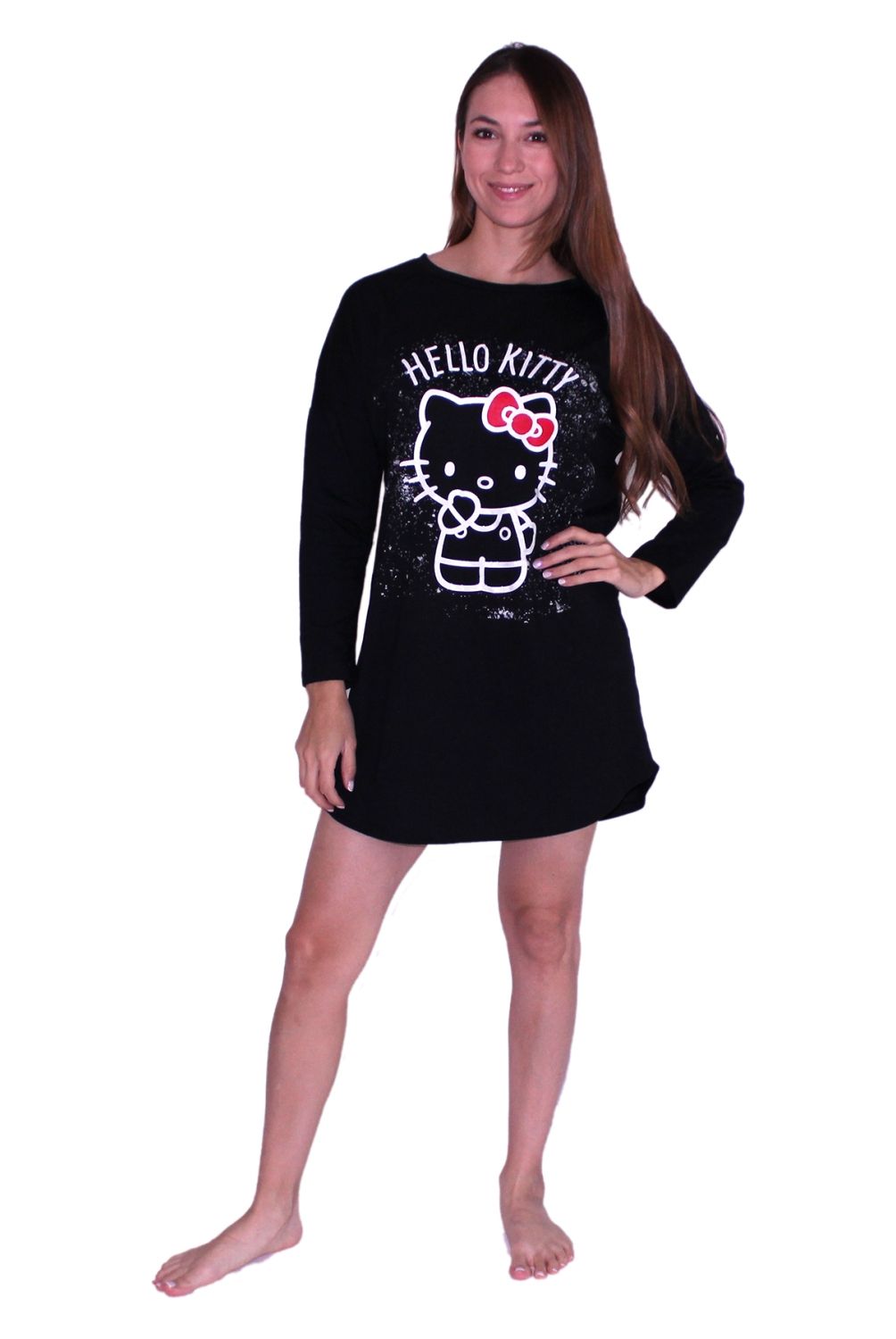 HELLO KITTY - Camisa De Dormir Mujer Hello Kitty