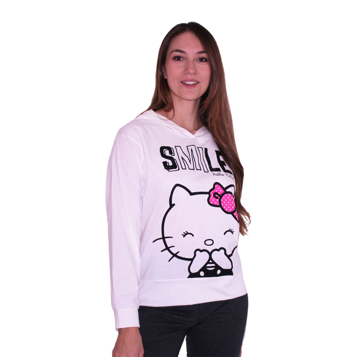 HELLO KITTY - Pijama Largo Mujer Hello Kitty