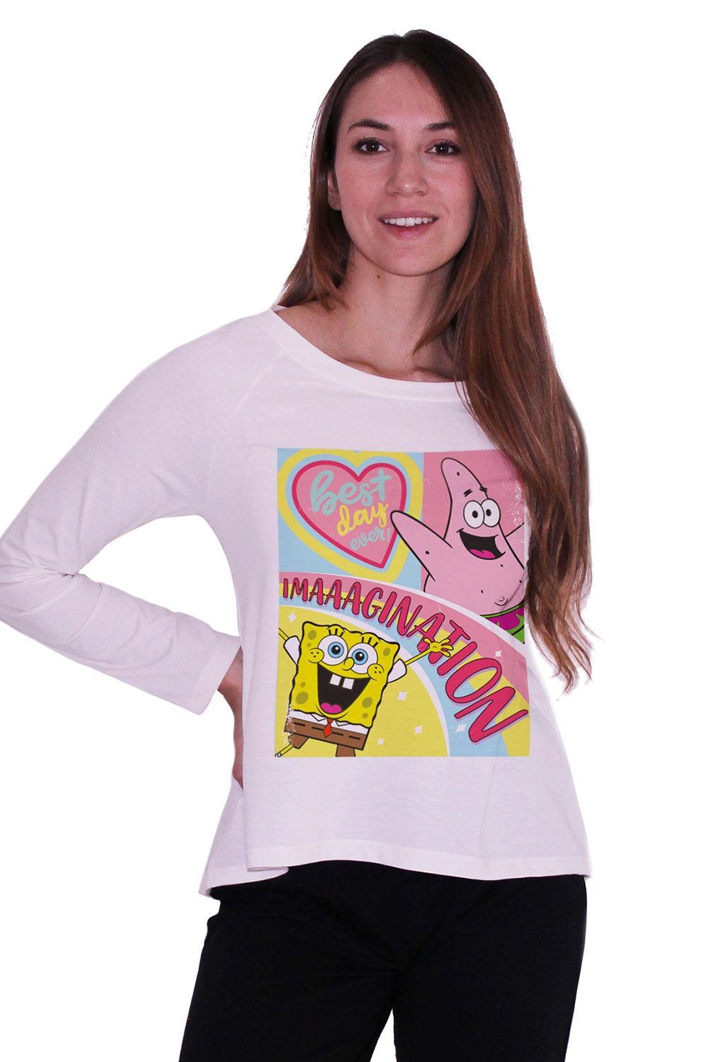 BOB ESPONJA - Pijama Mujer Bob Esponja