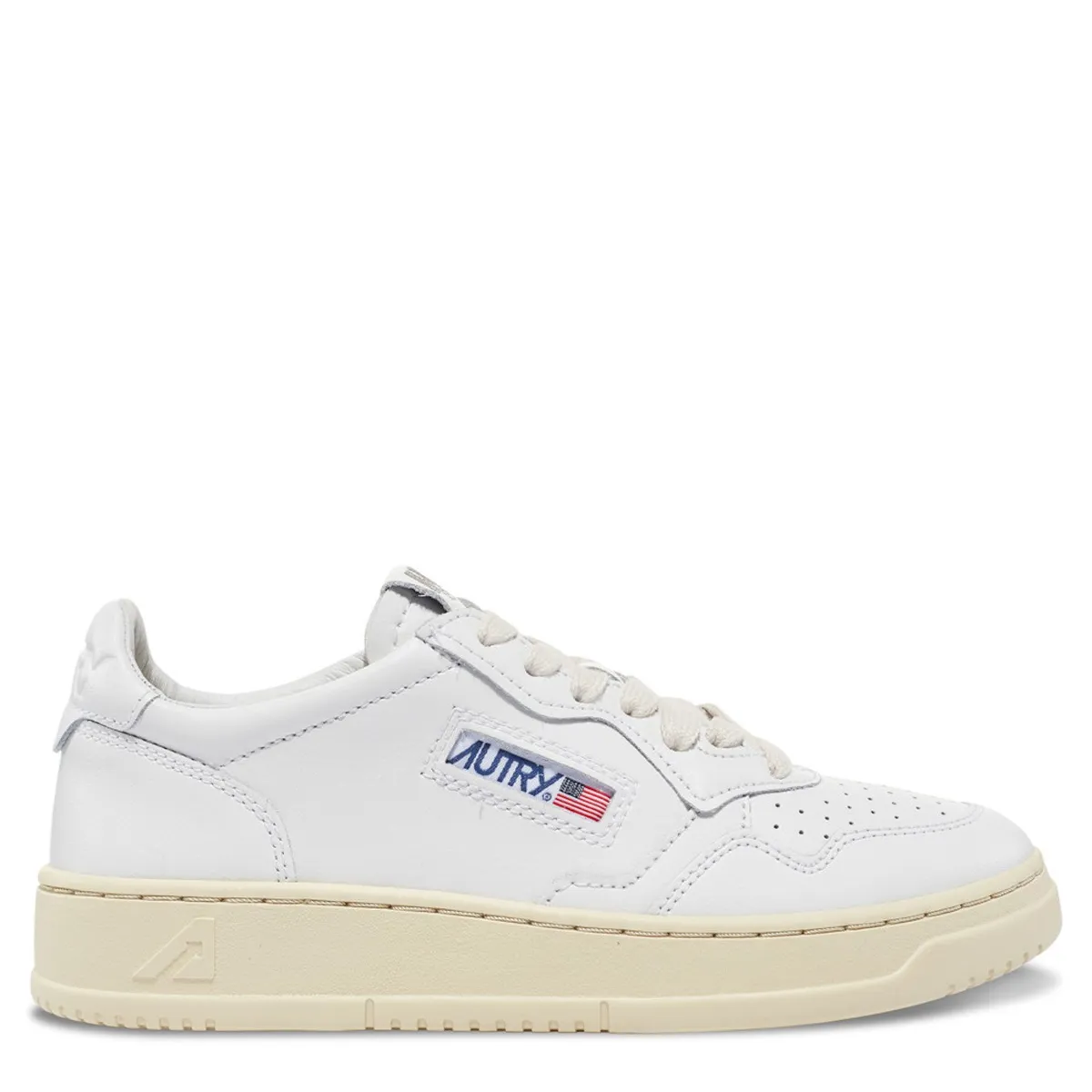 AUTRY - Zapatilla Urbana Mujer Cuero Blanco Autry