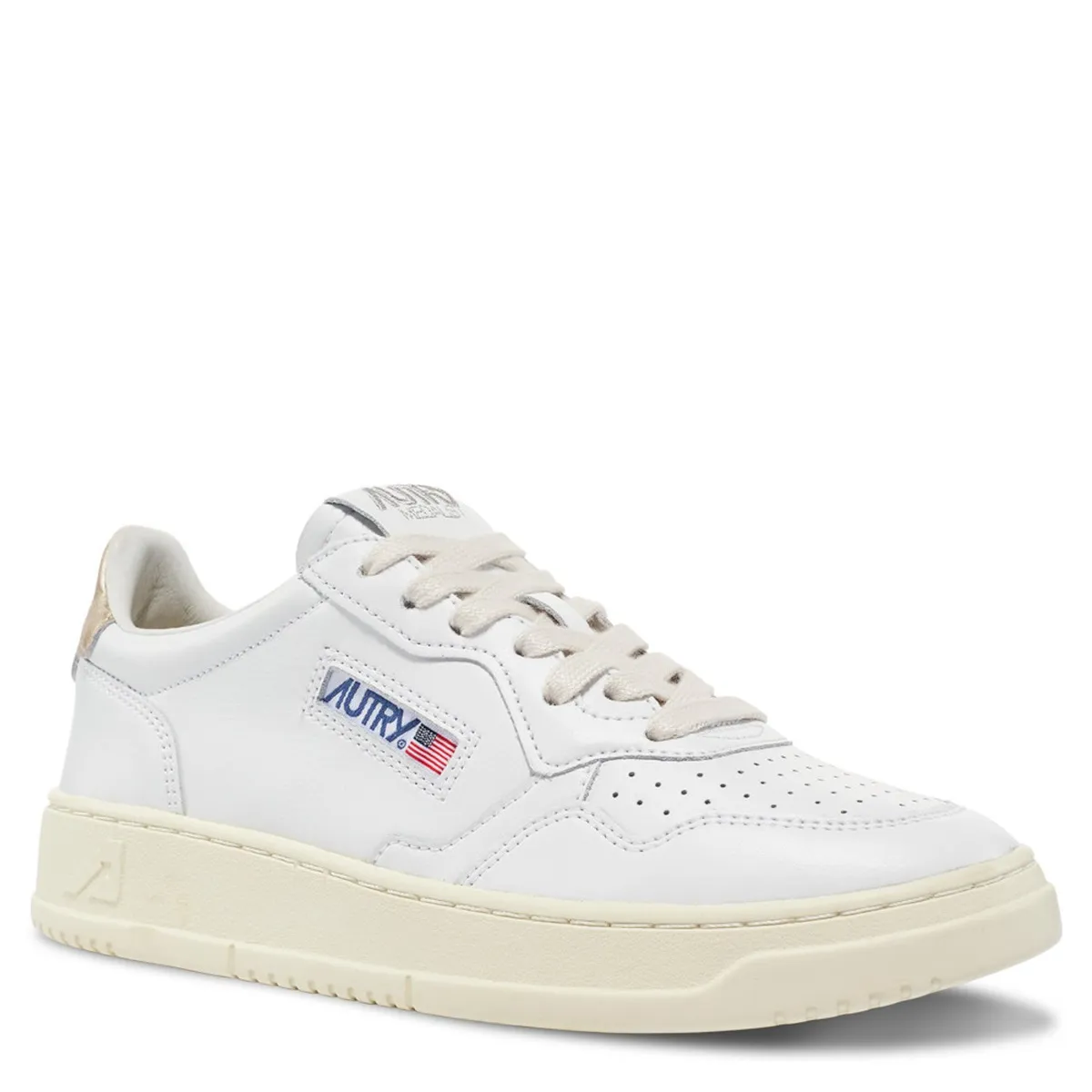 AUTRY - Zapatilla Urbana Mujer Cuero Blanco Autry