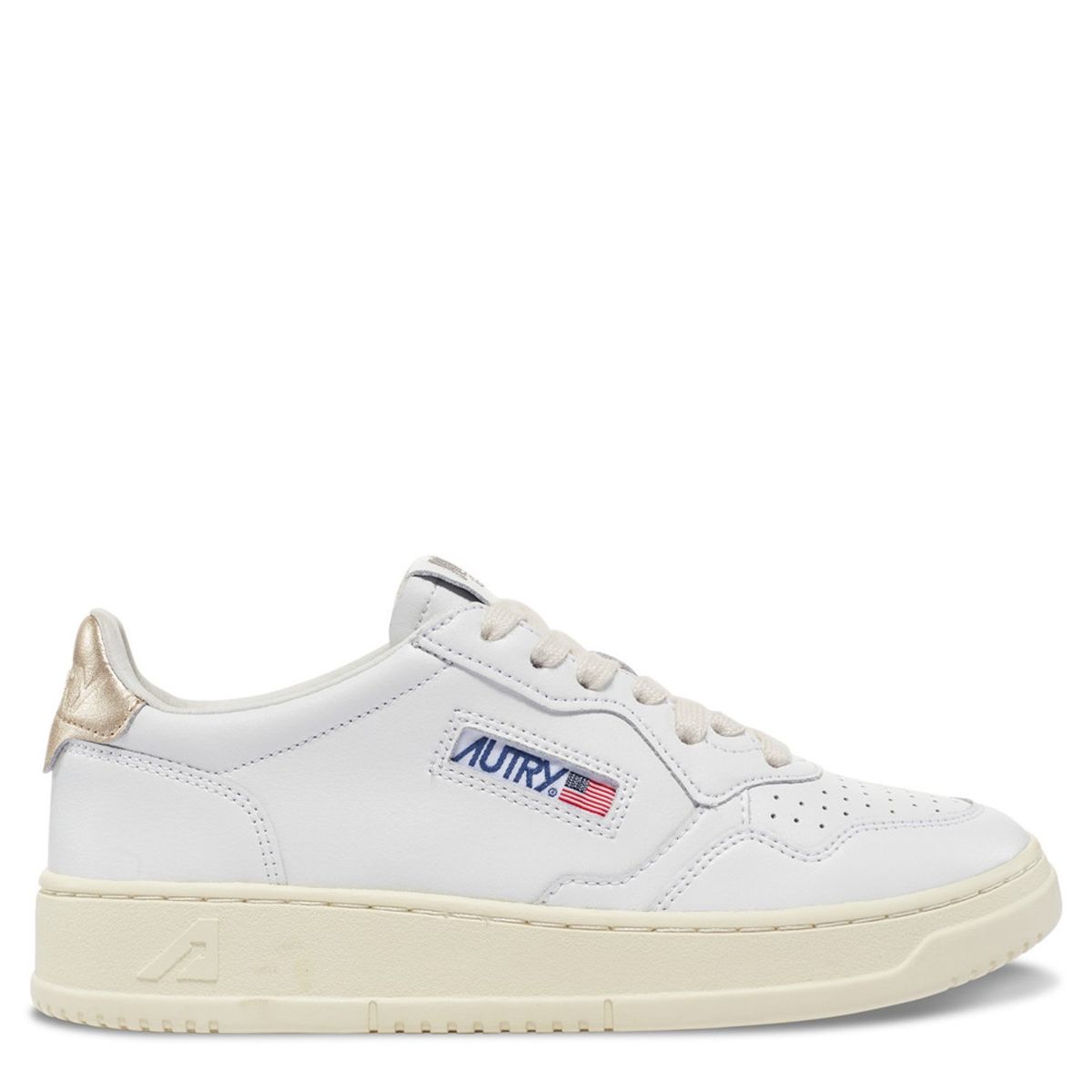 AUTRY - Zapatilla Urbana Mujer Cuero Blanco Autry