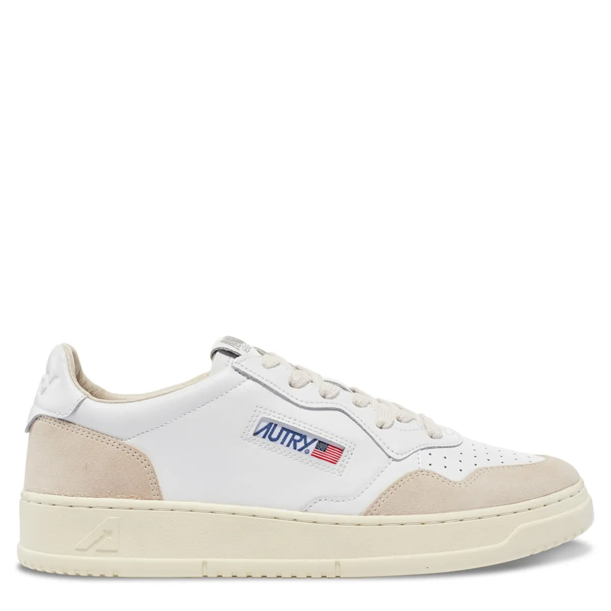 AUTRY - Zapatilla Urbana Mujer Cuero Blanco Autry