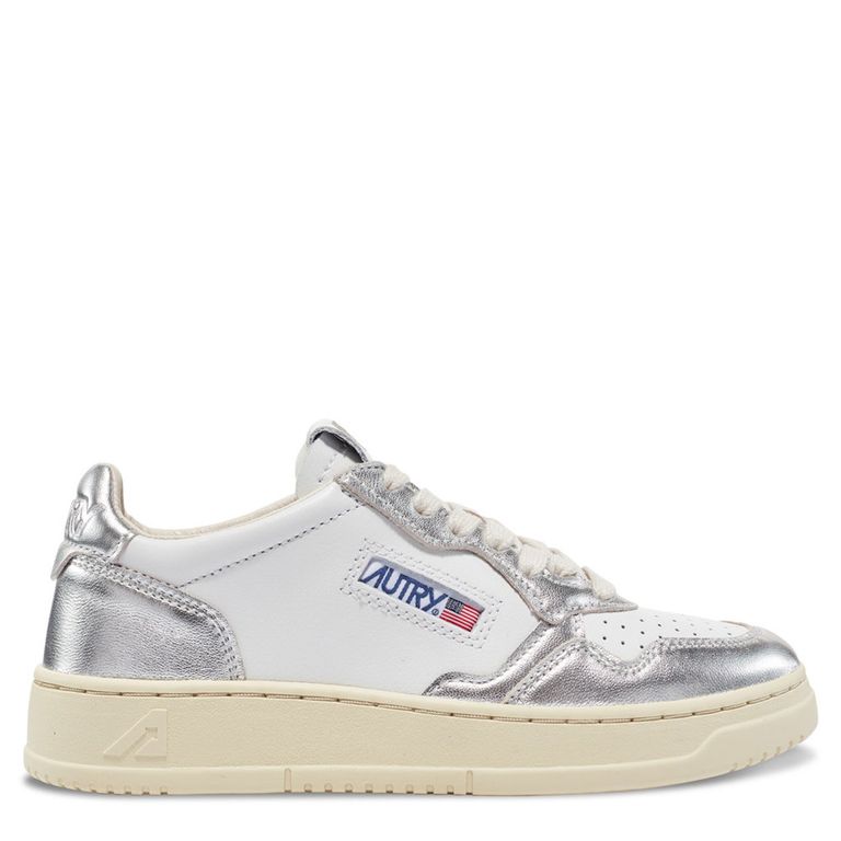 Zapatilla Urbana Mujer Cuero Blanco