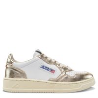 Zapatilla Urbana Mujer Cuero Blanco