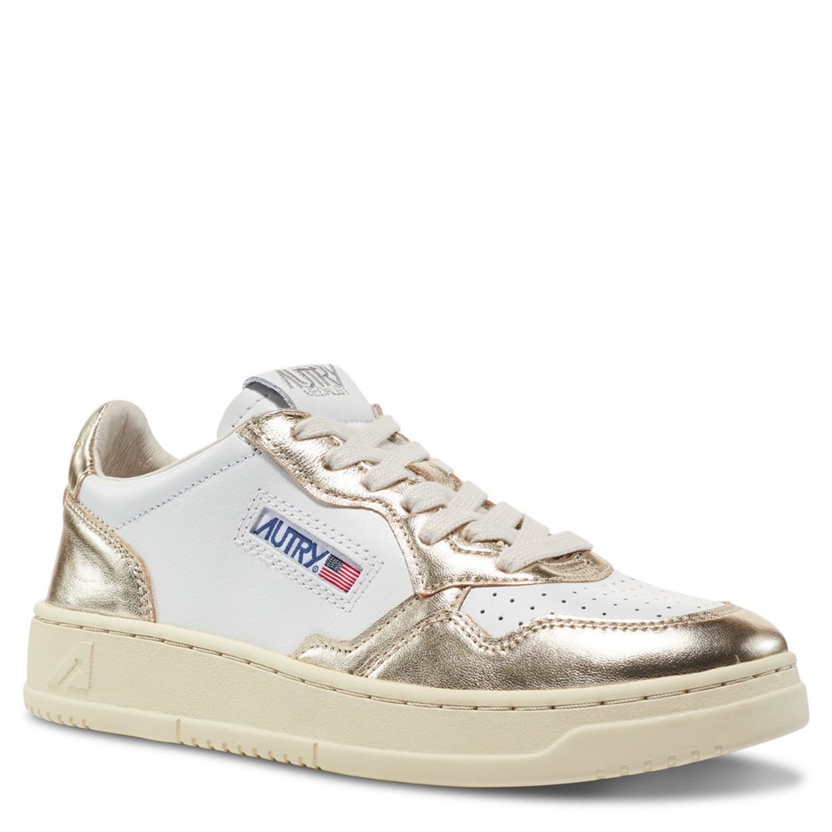 AUTRY - Zapatilla Urbana Mujer Cuero Blanco Autry