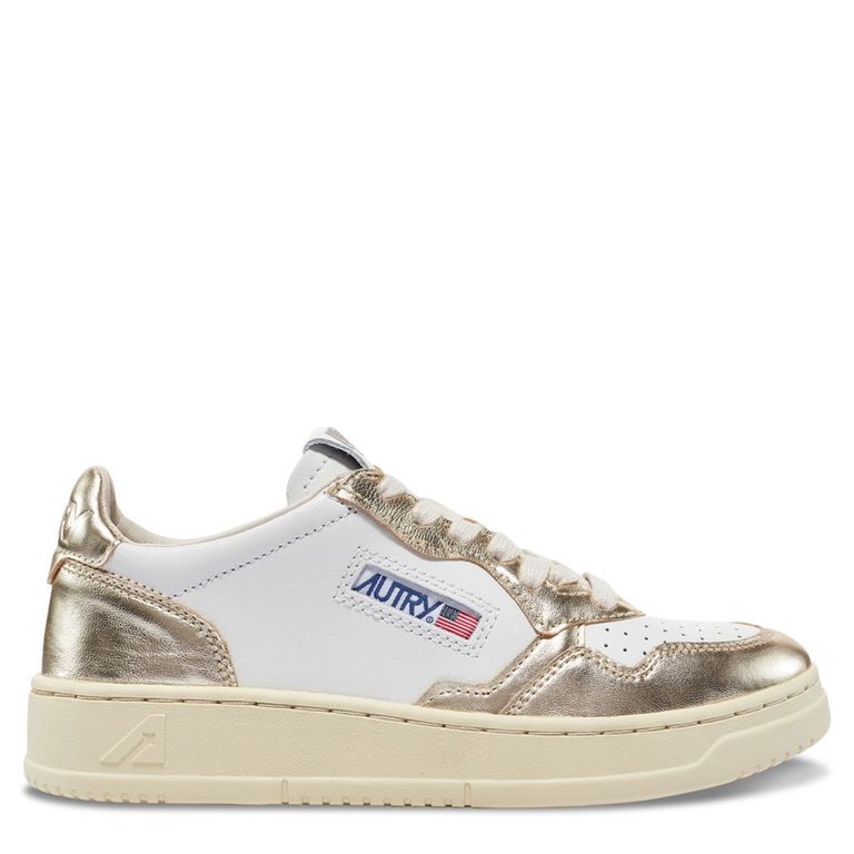 Zapatilla Urbana Mujer Cuero Blanco