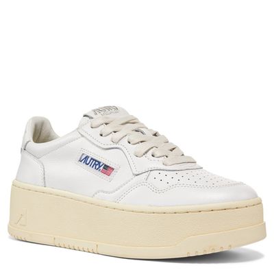 Imagen 2 del producto Zapatilla Urbana Mujer Cuero Blanco