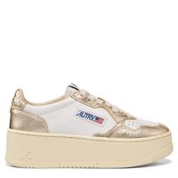 Zapatilla Urbana Mujer Cuero Blanco