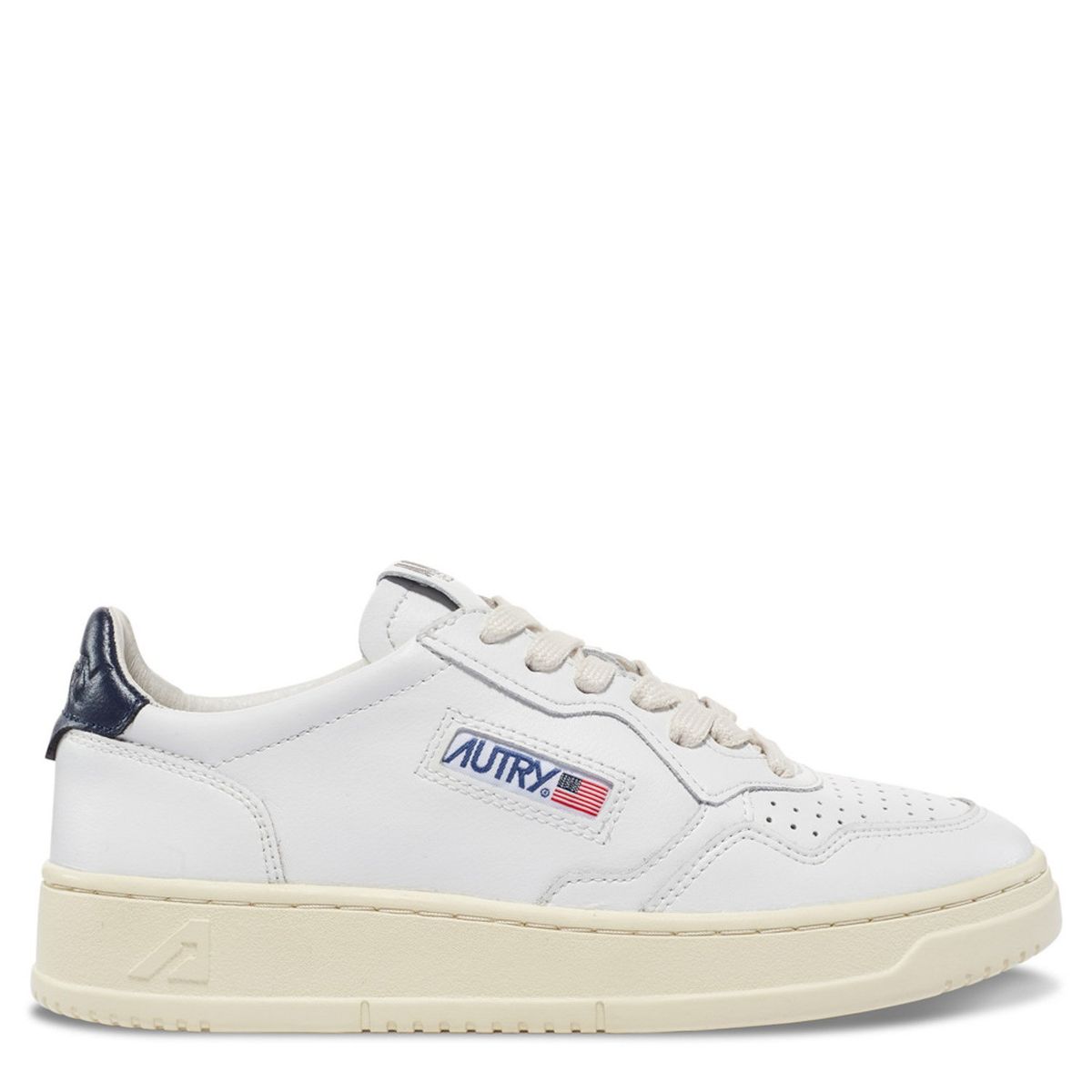 AUTRY - Zapatilla Urbana Hombre Cuero Blanco Autry