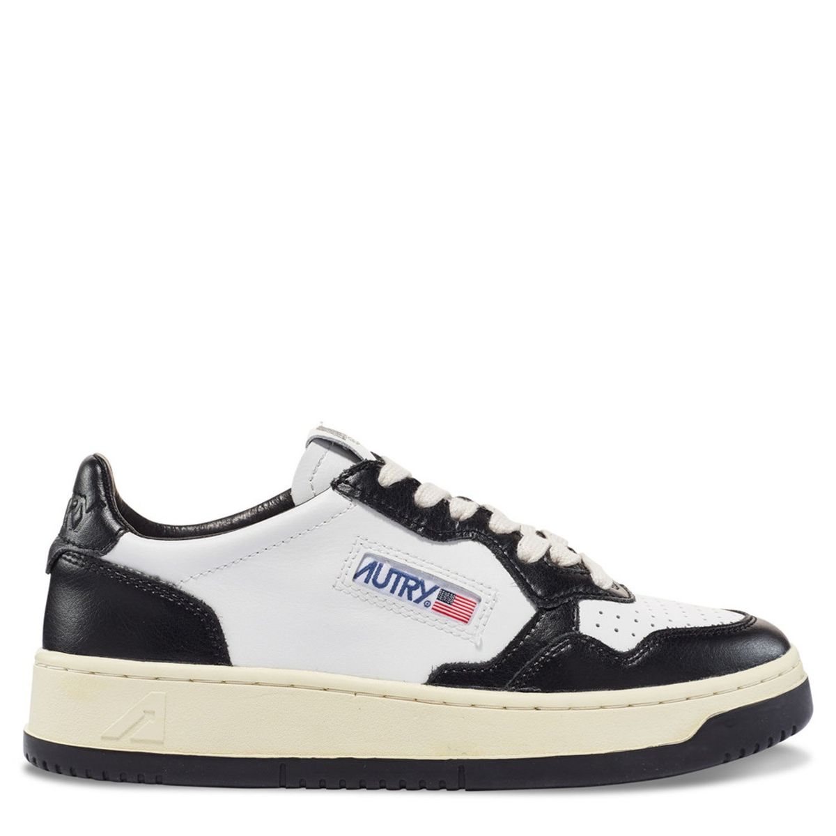 AUTRY - Zapatilla Urbana Hombre Cuero Blanco Autry