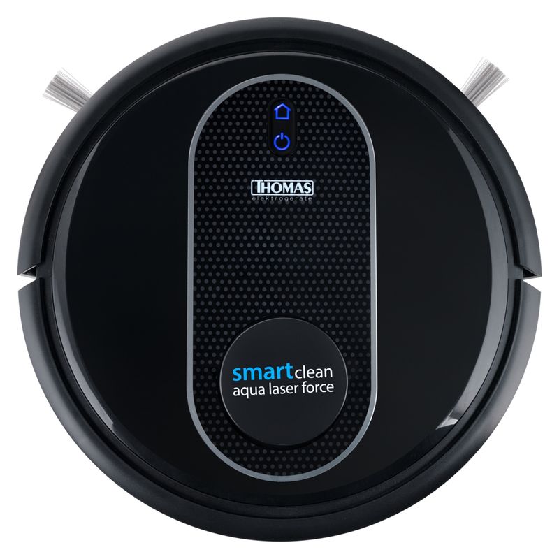THOMAS - Aspiradora Robot TH-1150SCL Estanque de Polvo 0,6 Lts Funcion Mopa 1500pa de Succión y 68dB Thomas