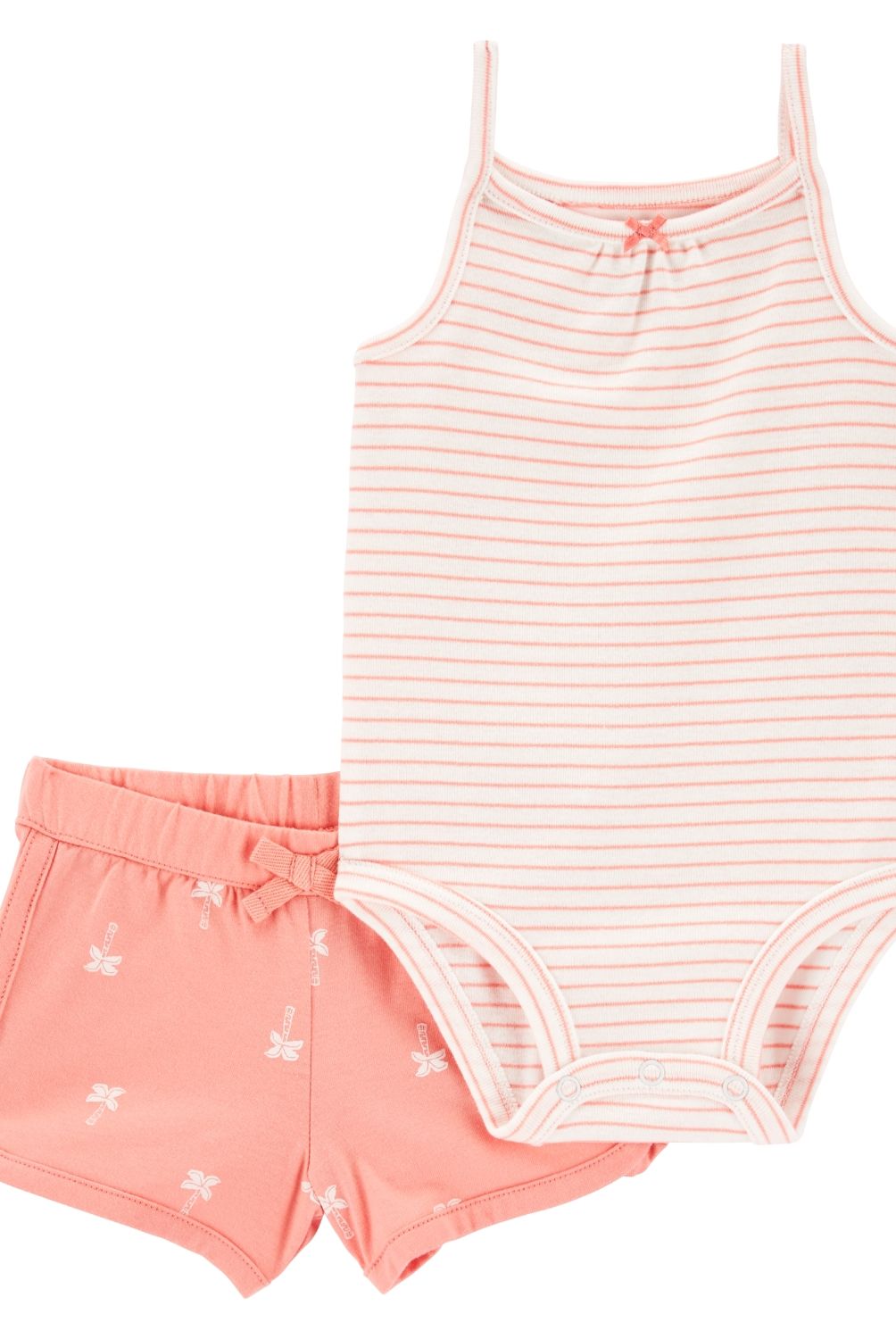 CARTER'S - Conjunto 2 Piezas Short y Body Bebé Niña Carter's